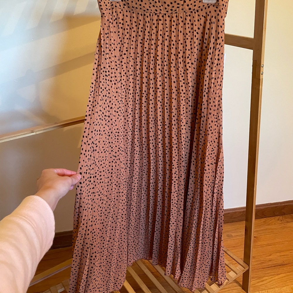Japna Cheetah Print Midi Skirt